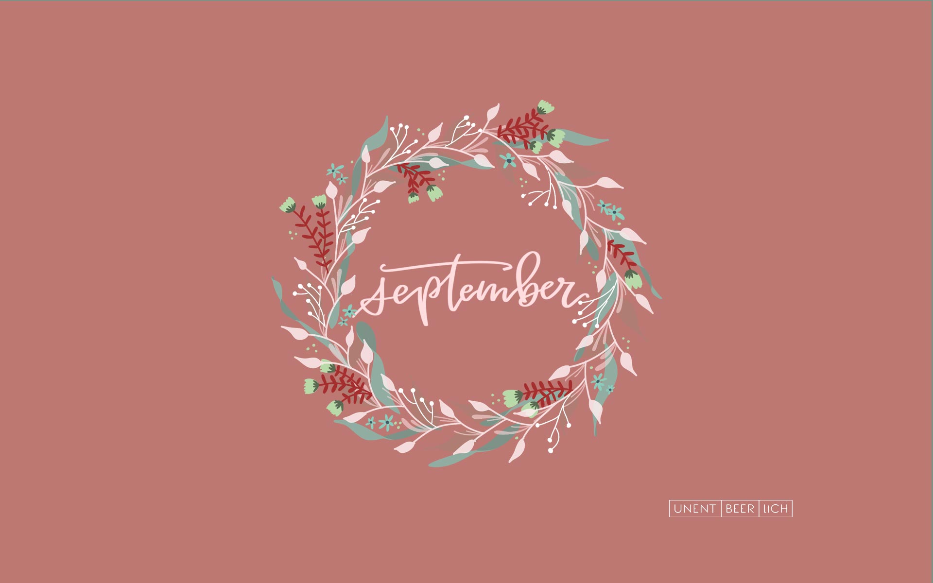 Wallpaper Computer September Kranz Wallpaper Computer September Kranz