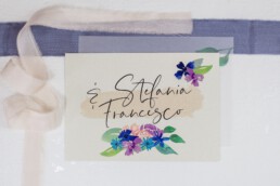 Hochzeitspapeterie Einladung Hochzeit Stefania und Francesco