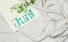 Wallpaper PC Juni 2019 Brushlettering Fotografie Aquarell glitzer